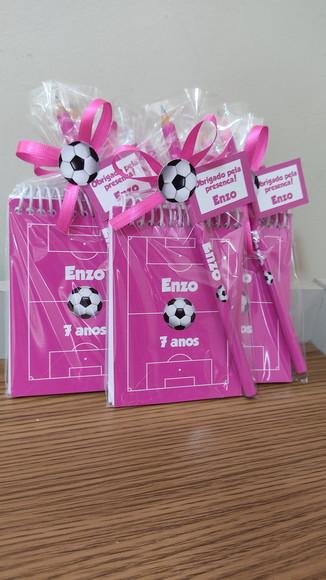 Bloquinho Lembrancinha Aniversario Futebol | Arte'K