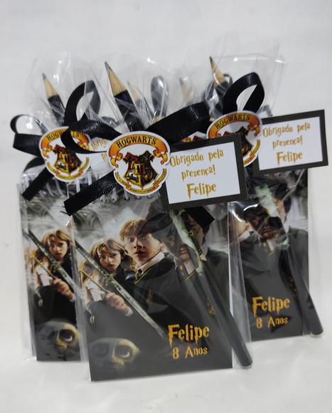 Bloquinho Lembrancinha Aniversario Harry Potter | Arte'K