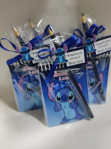 Bloquinho Lembrancinha Aniversario Stich | Arte'K