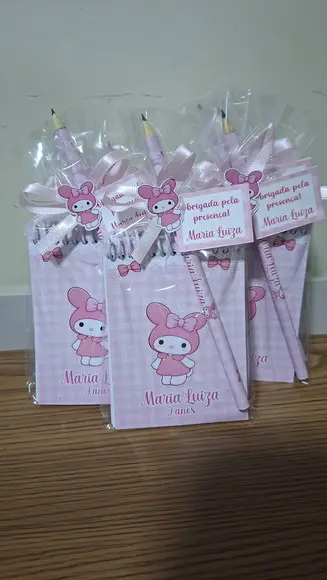 Lembrancinha Bloquinho My Melody