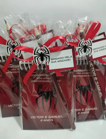 Bloquinho Homem Aranha C/lápis