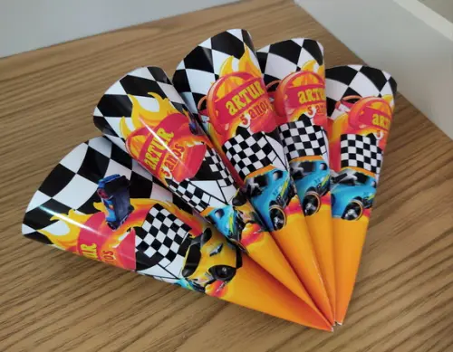 Cone para Doces Hot Wheels