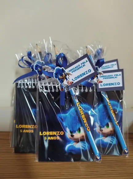 Lembrancinha Sonic