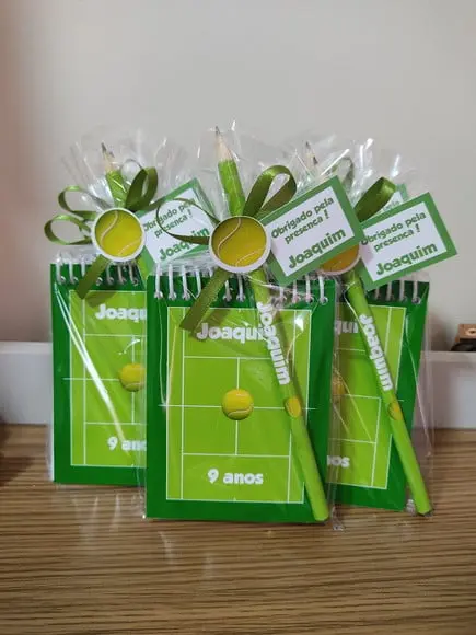 Lembrancinha Quadra de Tênis