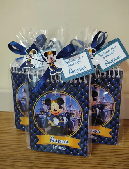 Bloquinho Mickey Realeza