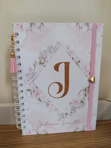 Caderno Personalizado Alfabeto