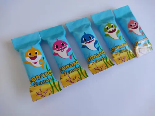 Bala Personalizada Baby Shark