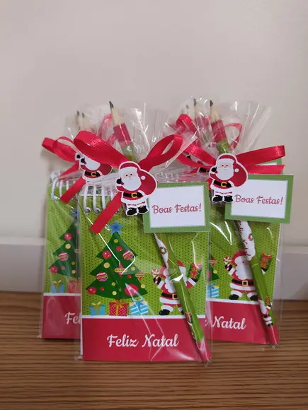 Lembrancinha Bloquinho Natal