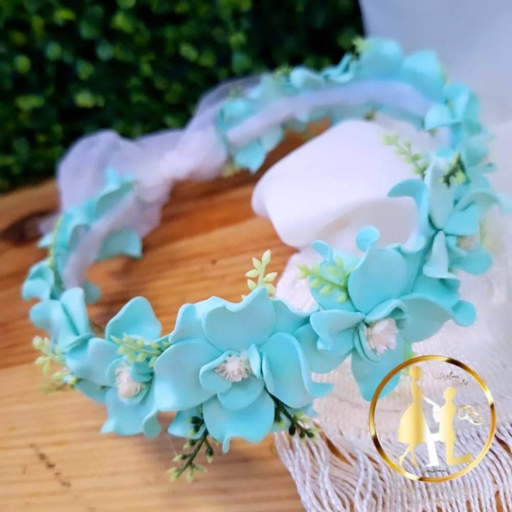 Coroa tiara infantil para daminhas