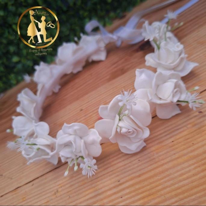 Coroa tiara branca infantil e adulto ensaio fotográfico, formatu