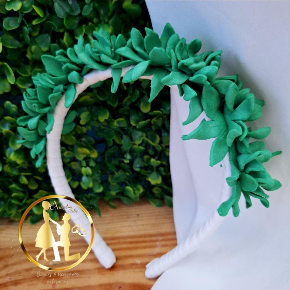 Tiara infantil de luxo amarelo verde azul vermelho