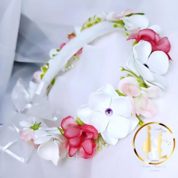 Headband Infantil de Flores Artezlua.ateliê