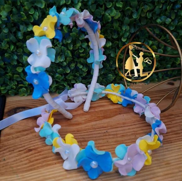 (kit) Tiara Jardim Encantado Collor