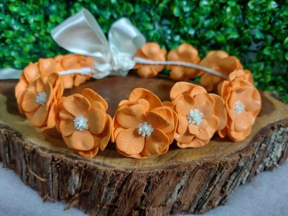 Coroa de Flores Adulto Ensaio Casamento Gestante Primavera