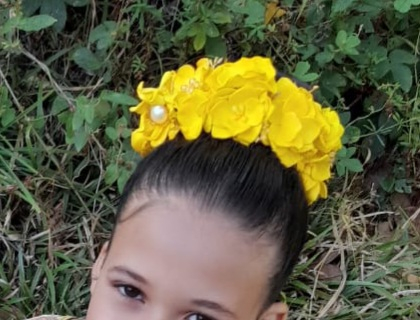 Porta Coque amarelo de luxo