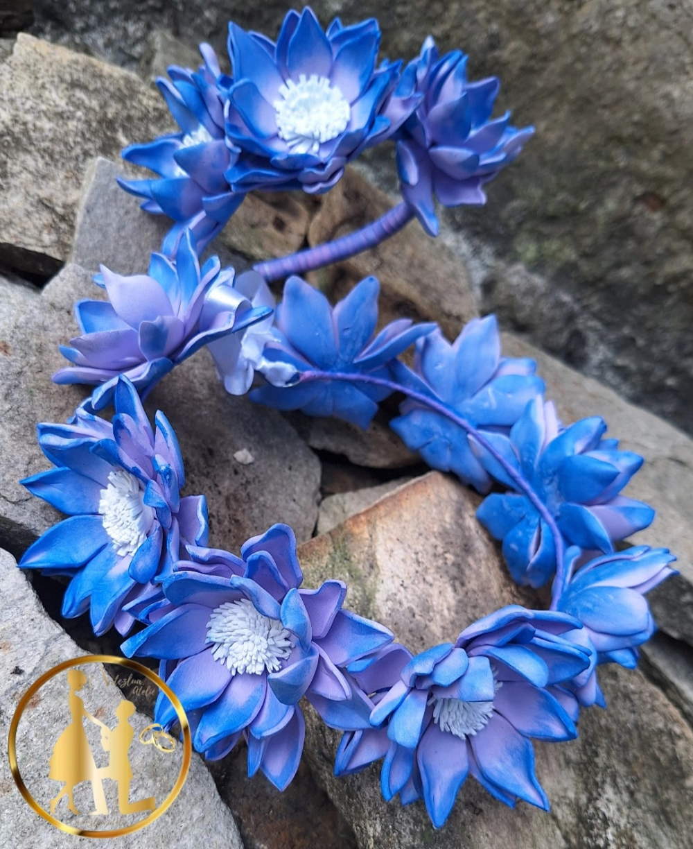 Arranjo para cabelos mãe e filha tiara infantil e coroa adulto festa aniversário fantasia lilás