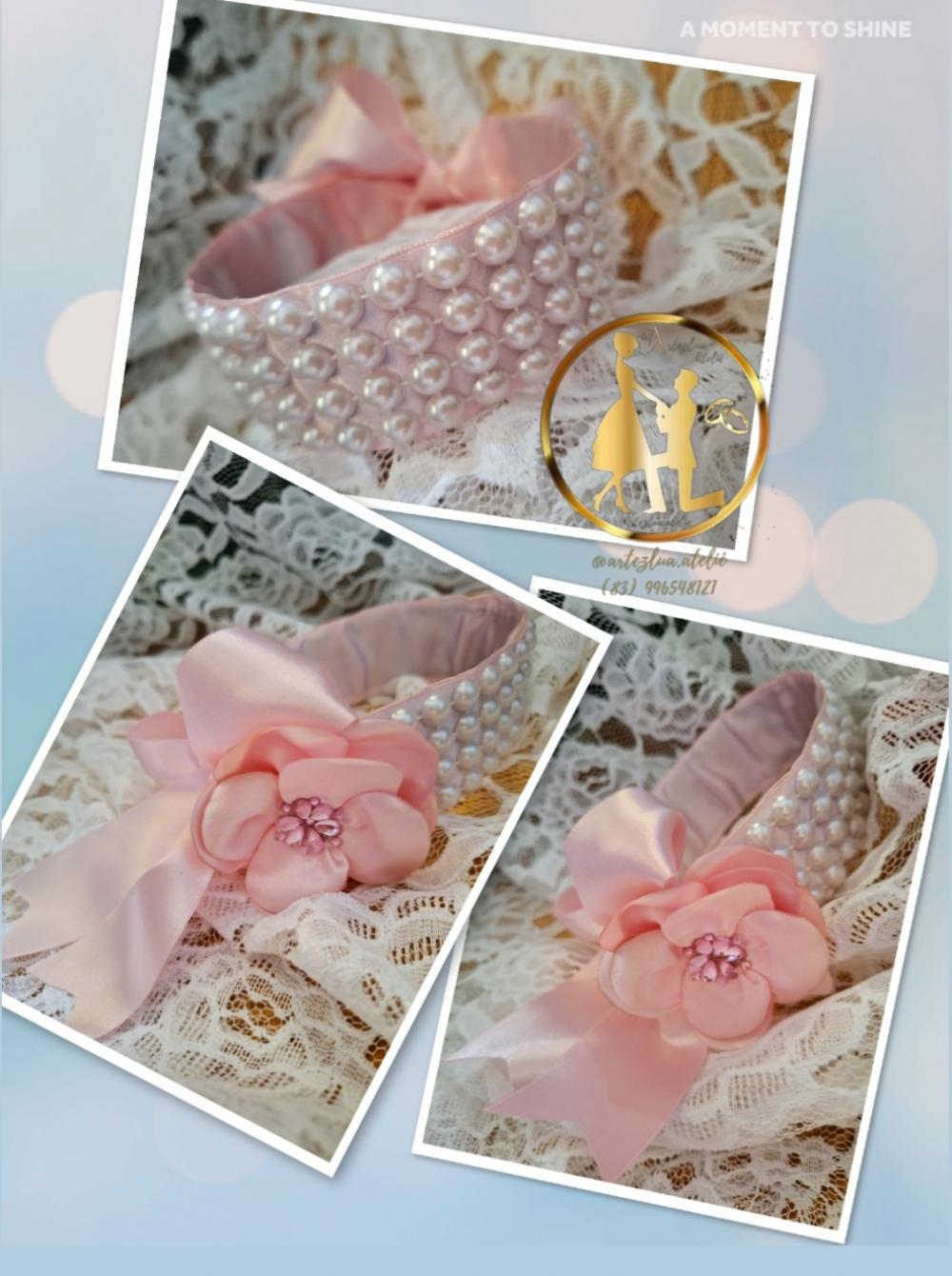 Porta Coque de bailarina rosa bebê