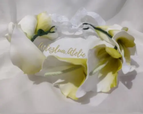 Kit de buquê de copo de leite eva