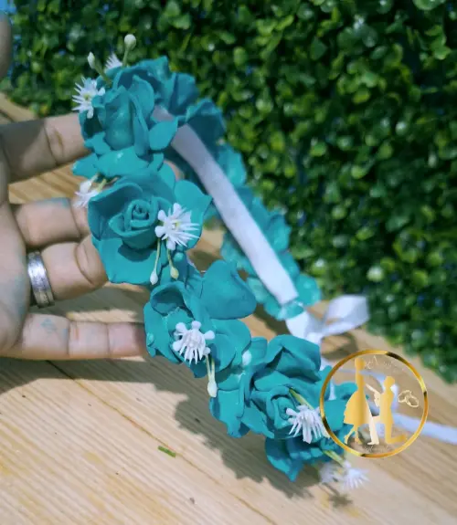 Coroa tiaras infantil verde serenity, ensaio fotográfico, format