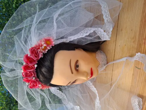 Véu de noiva caipira blogueirinha