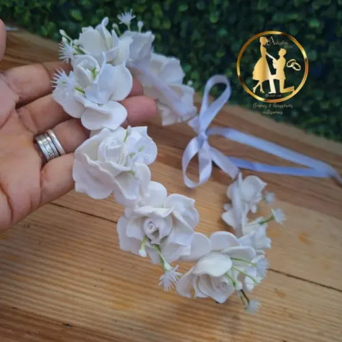 Coroa tiara branca infantil e adulto ensaio fotográfico, formatura ABC e afins