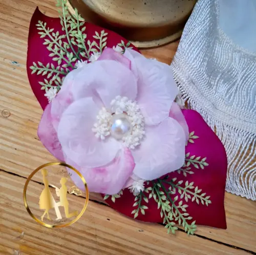 Arranjo Grinalda fucsia