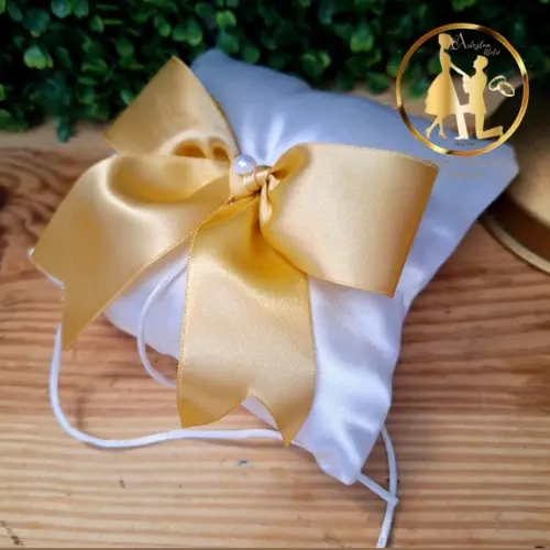 Almofadinhas porta alianças de casamento