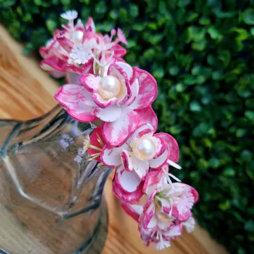 Tiara de Luxo Rosé Infantil Dama