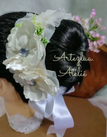 Porta Coque de Luxo Ballet, Coque Cabelo Bailarina