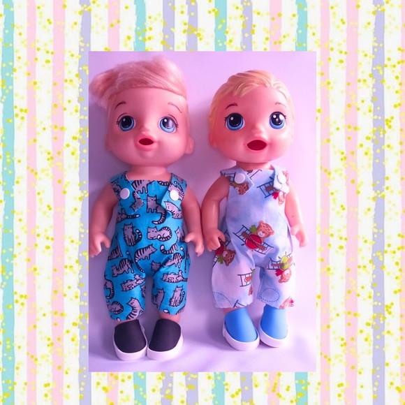 Macacão para Baby Alive Menino