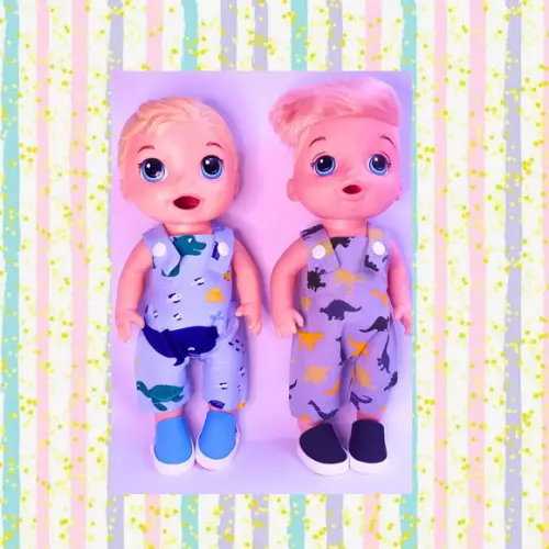 Macacão para Baby Alive Menino