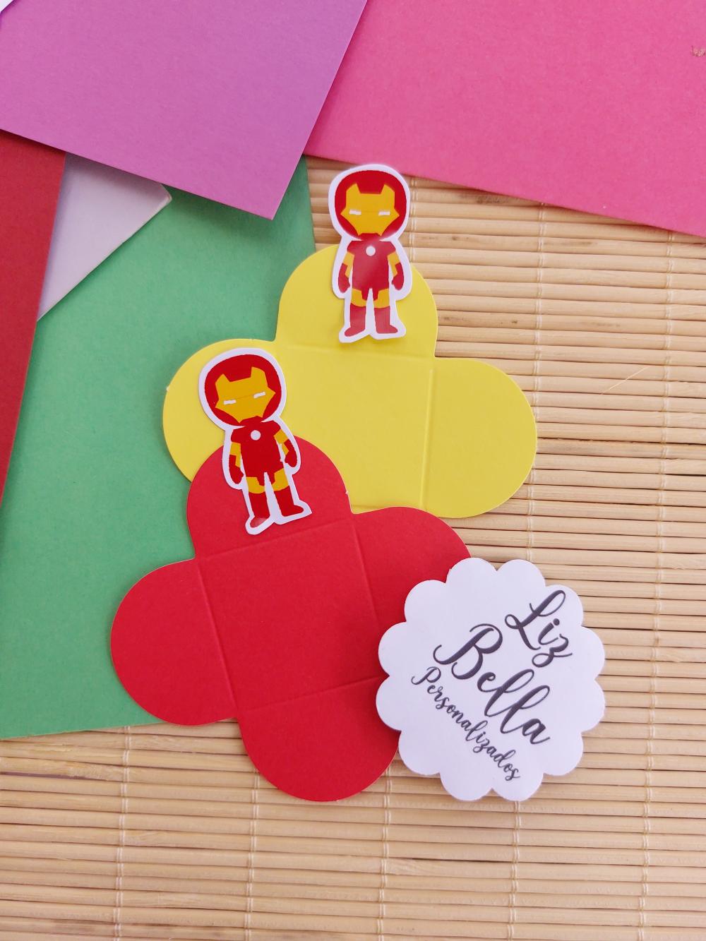 Forminhas para doces Homem de Ferro Baby 100 Unidades