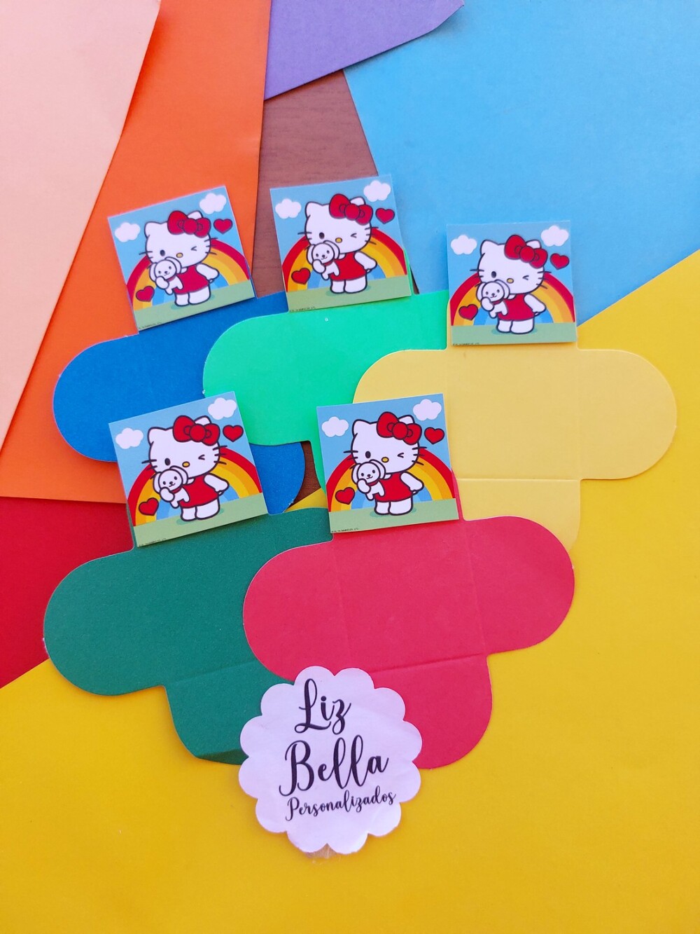 Forminhas para doces Hello Kitty 100 Unidades