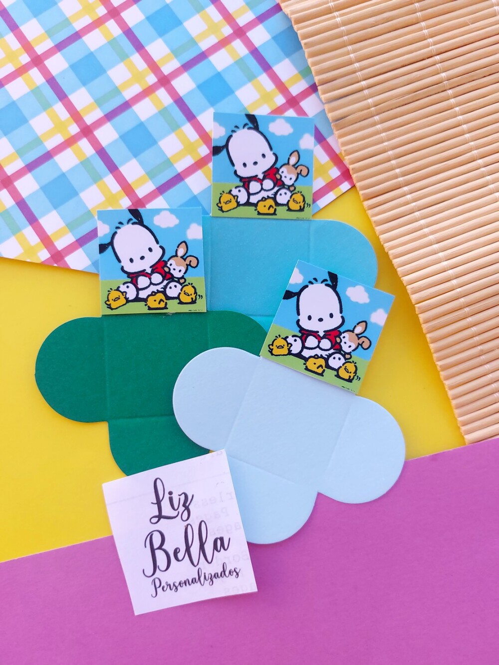 Forminhas para doces Pochacco 100 Unidades