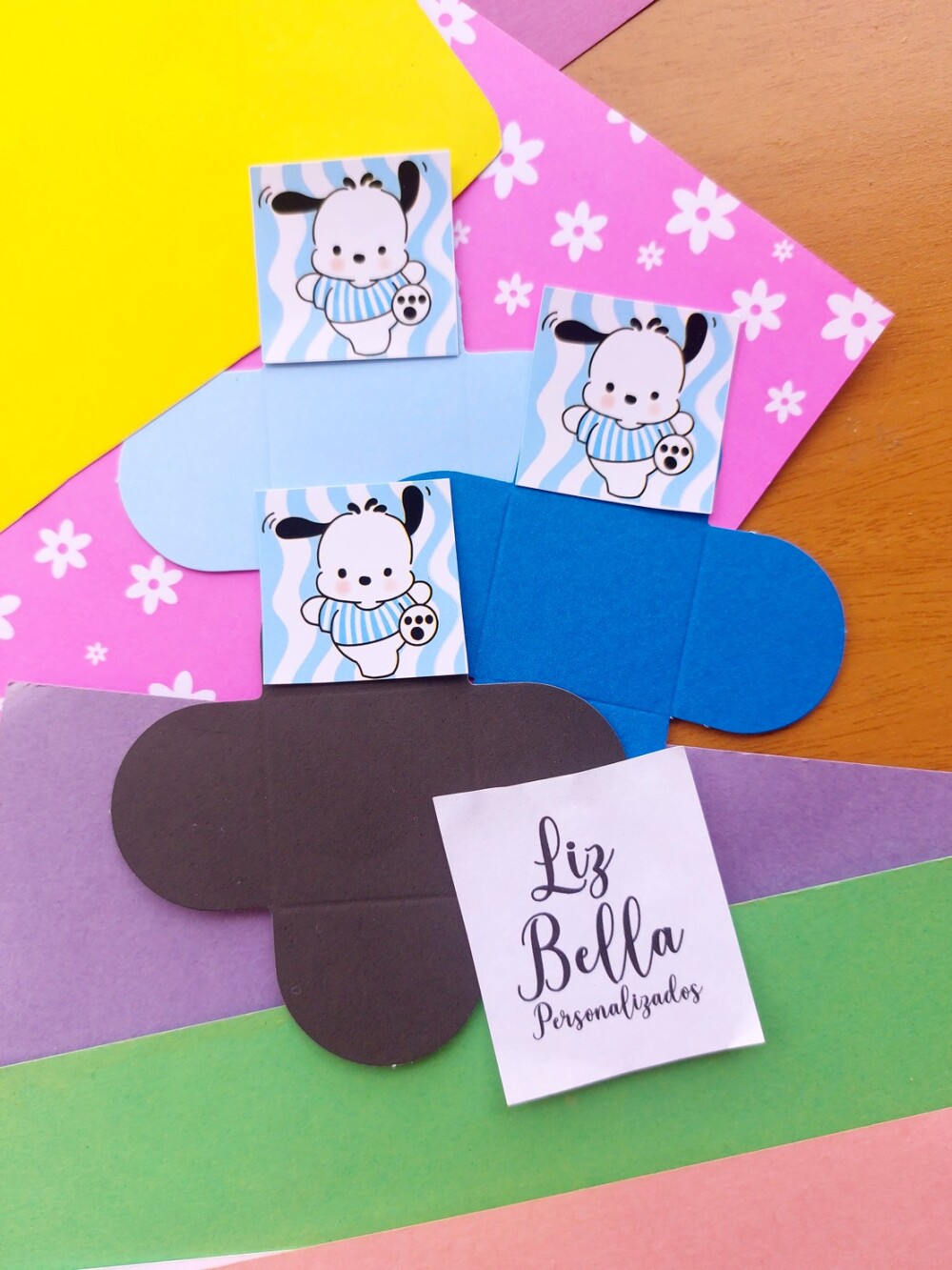 Forminhas para doces Pochacco 100 Unidades