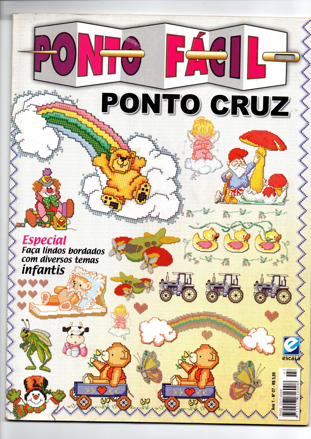 Revista ponto Facil Ponto Cruz - Arquivo Digital