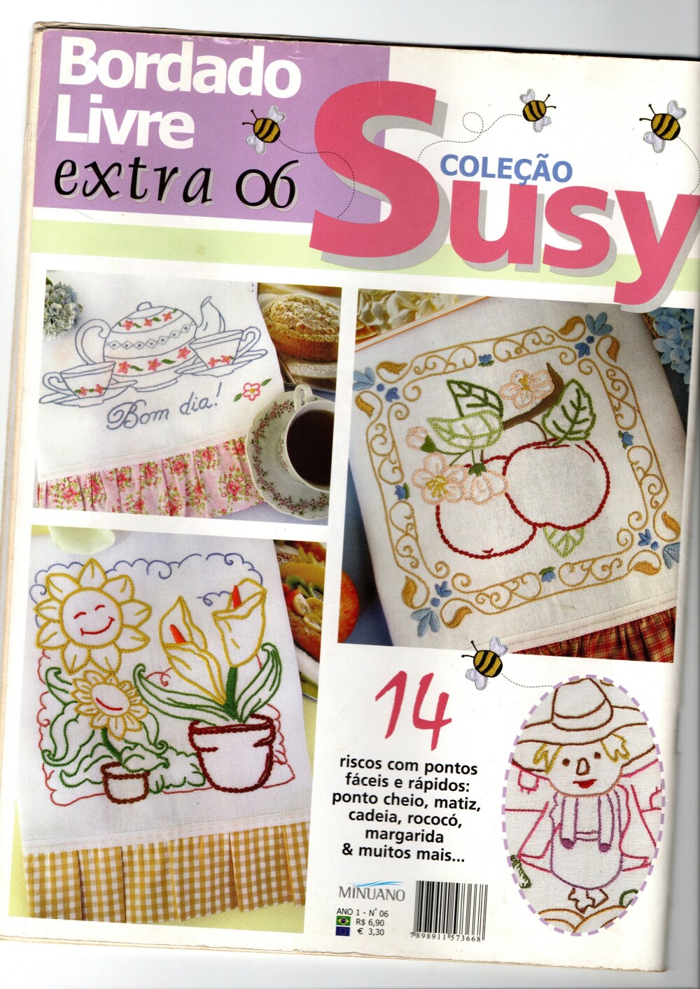 Revista Bordado Livre - Suzy nº6  Arquivo Digital