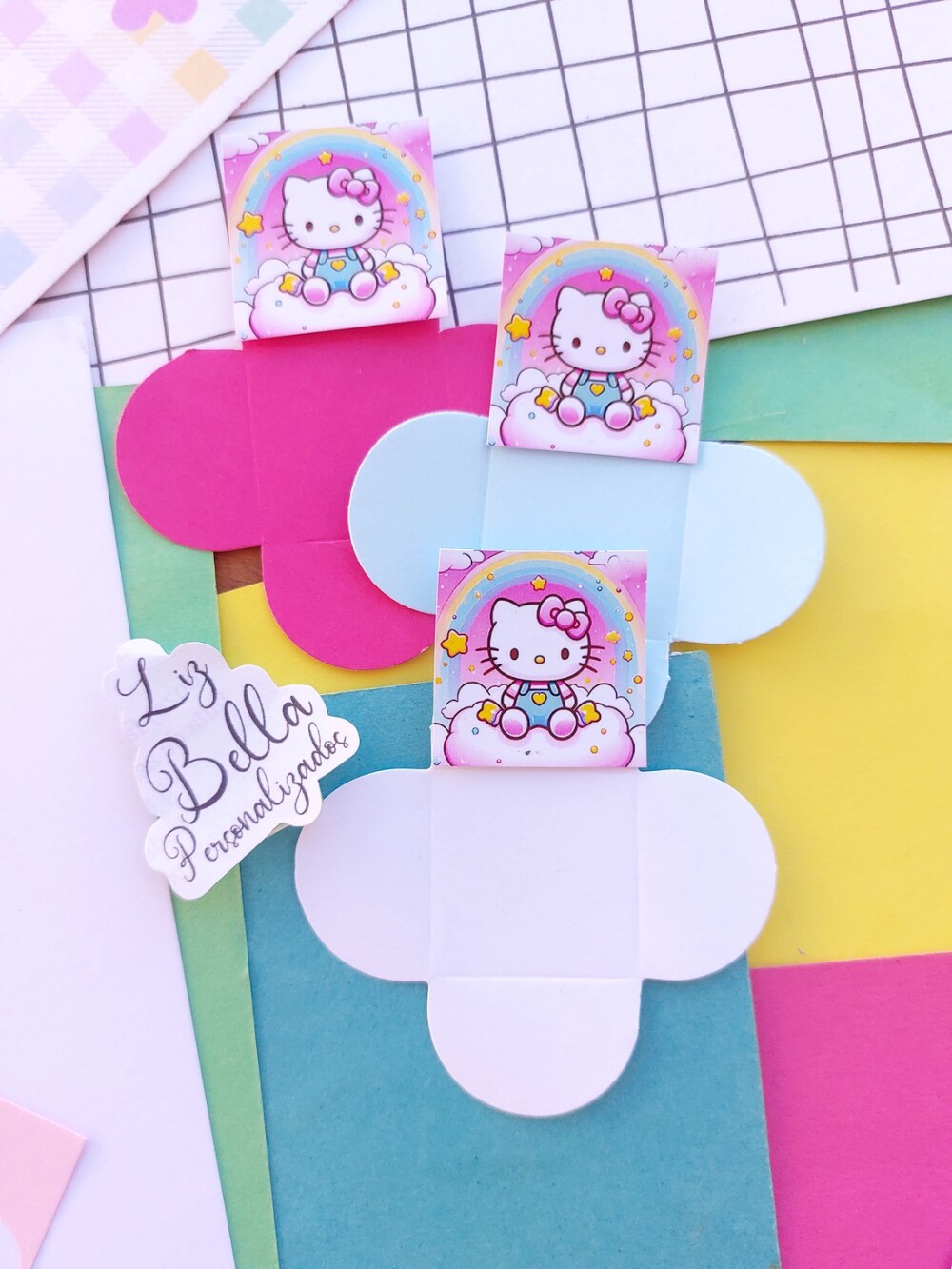 Forminhas para doces Hello Kitty 100 Unidades