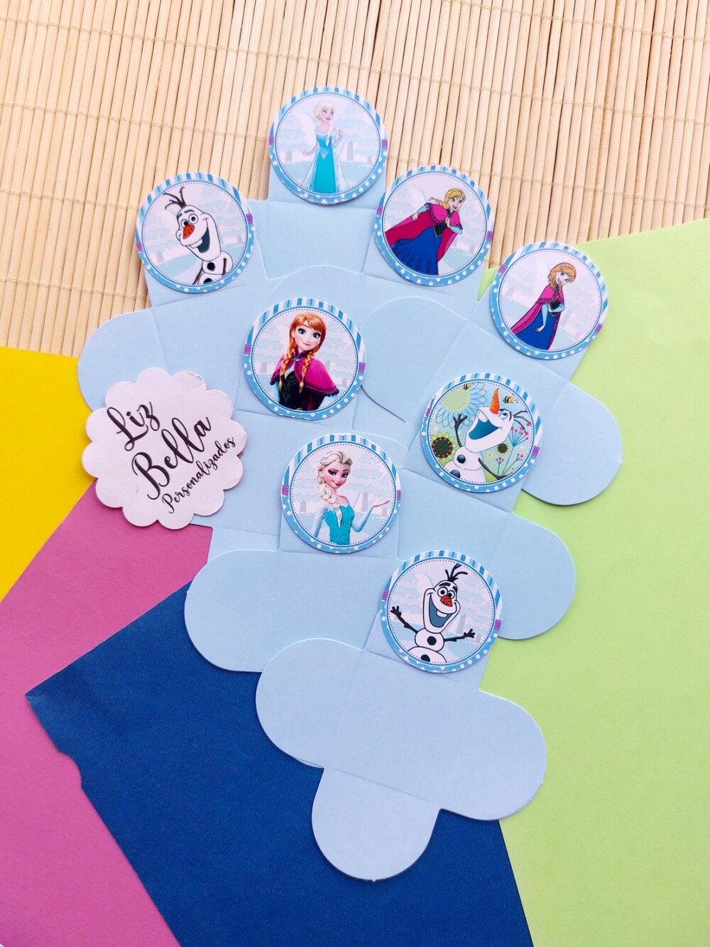 Forminhas para doces Frozen 100 Unidades