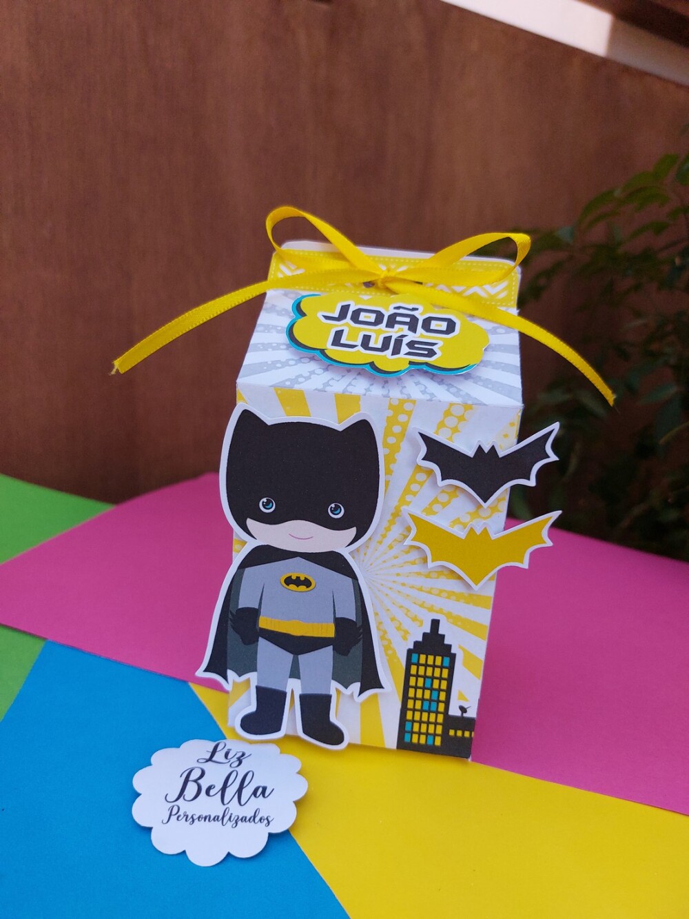 Caixinha Milk Batman Baby 12 Unidades