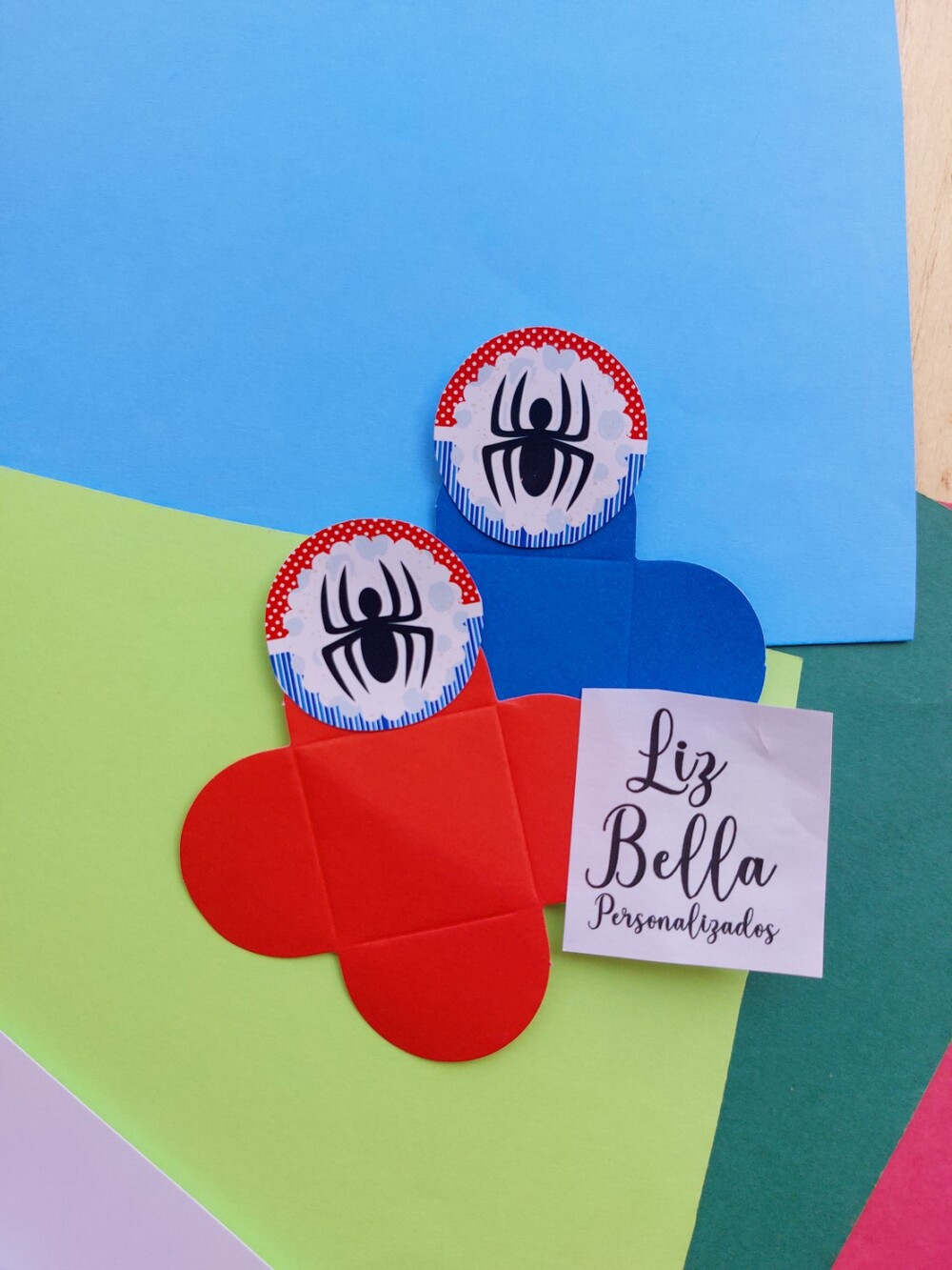 Forminhas para doces Homem Aranha 100 Unidades
