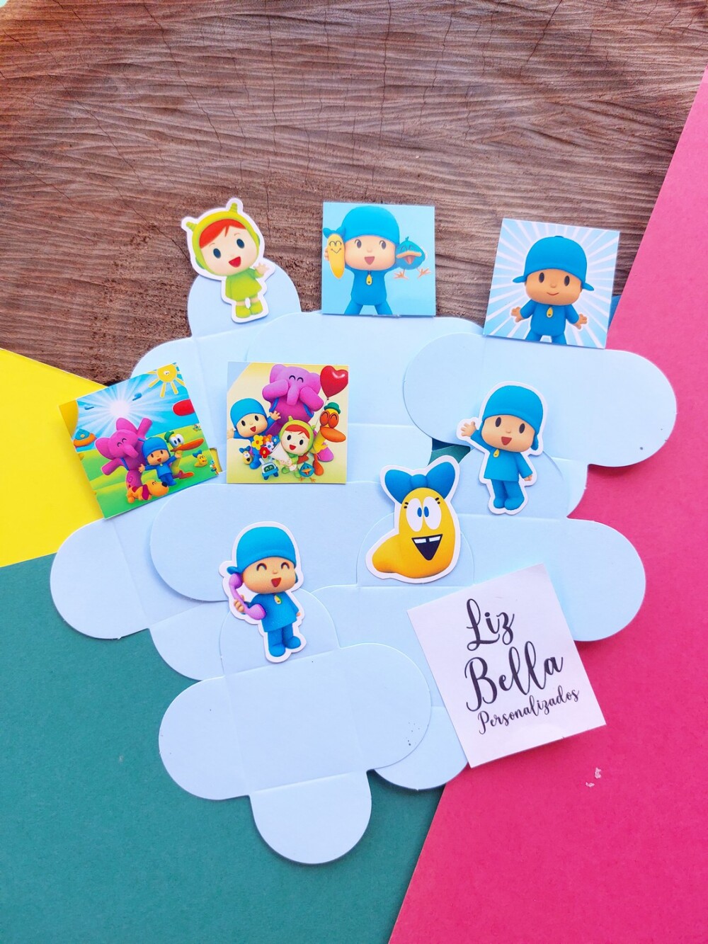 Forminhas para doces Pocoyo  100 Unidades