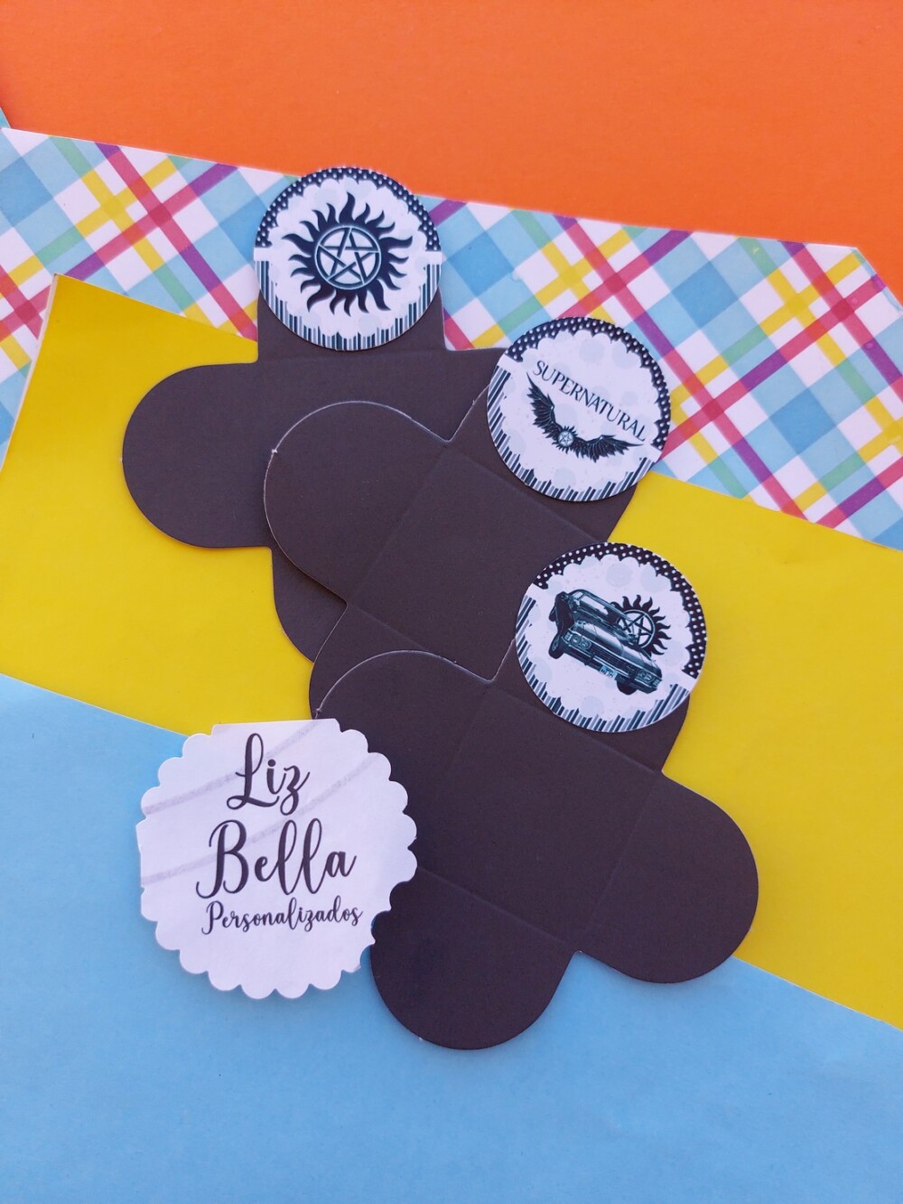 Forminhas para doces Supernatural 100 Unidades