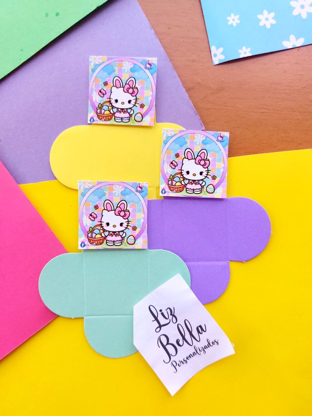 Forminhas para doces Hello Kitty 100 Unidades