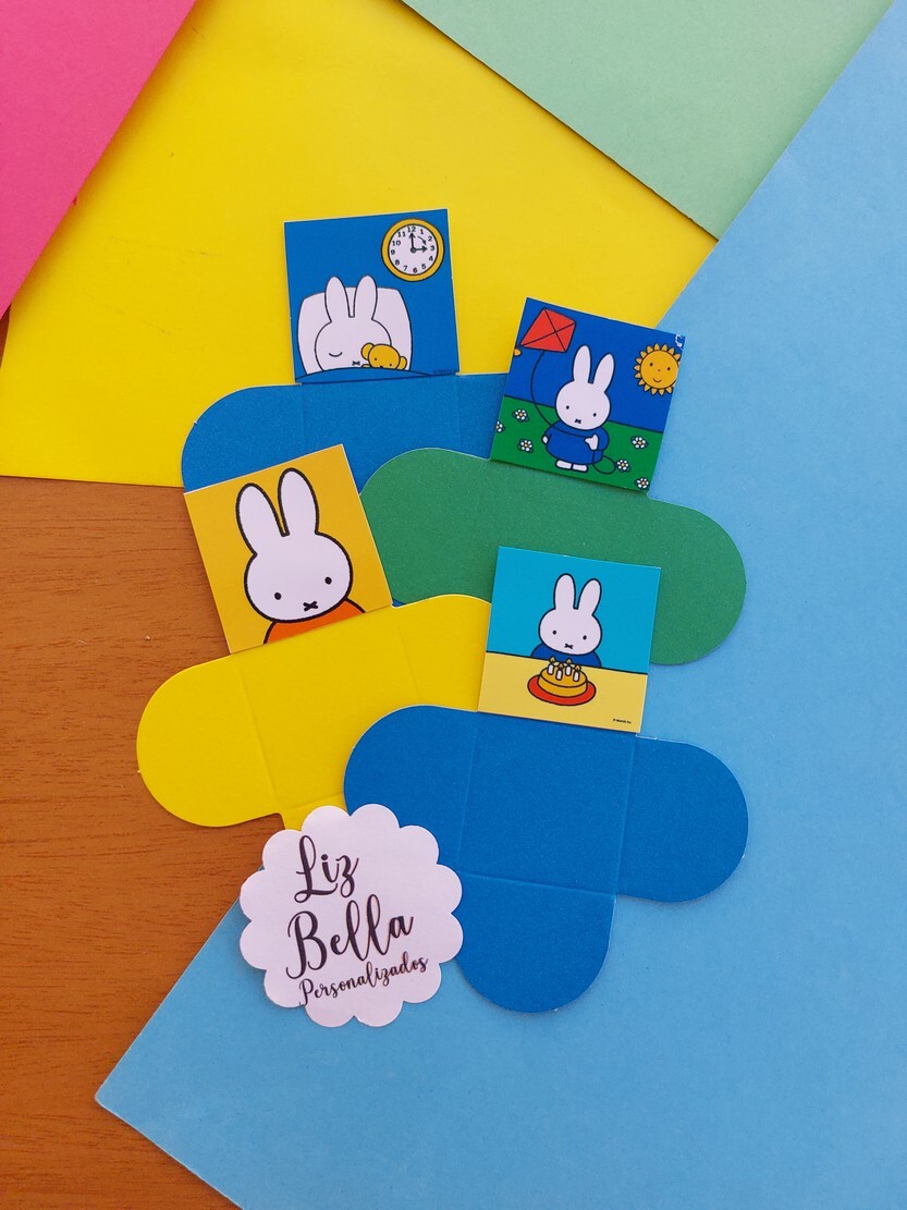 Forminhas para doces Miffy  100 Unidades