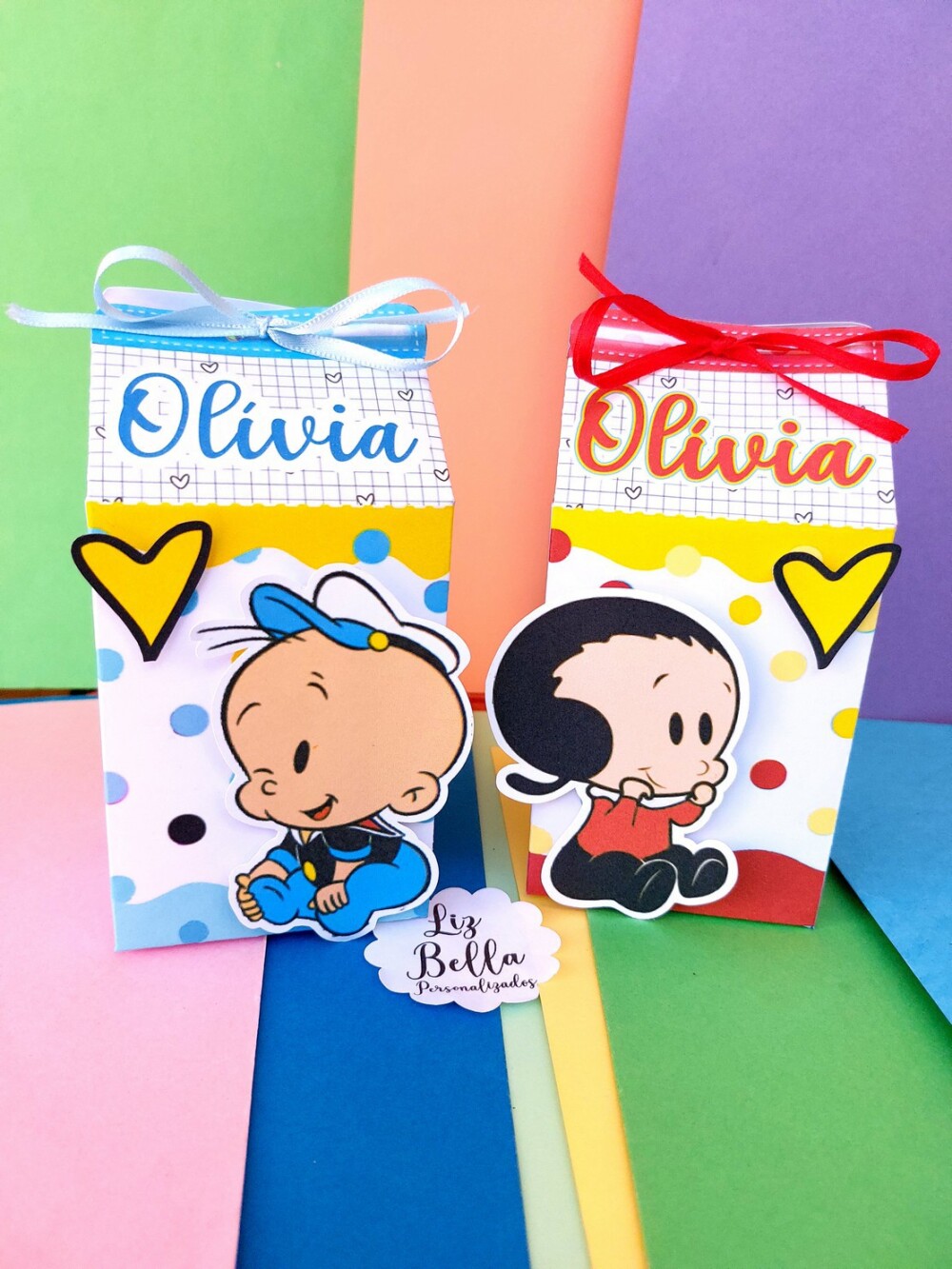 Caixinha Milk Olivia Palito e Popeye Baby 15 unidades