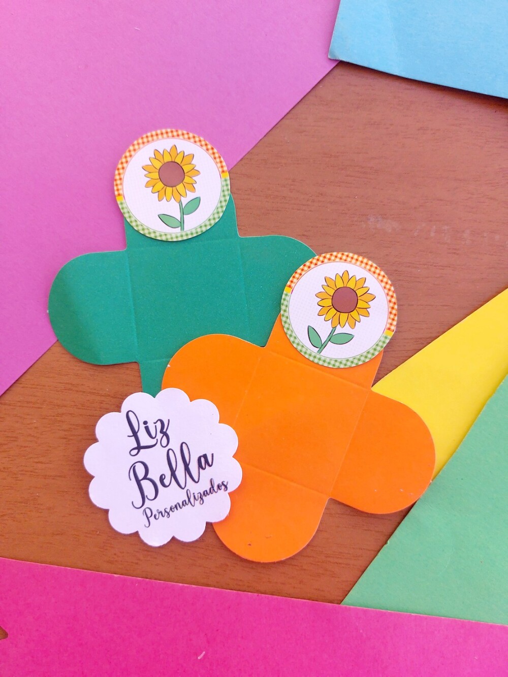 Forminhas para doces Girassol 100 Unidades