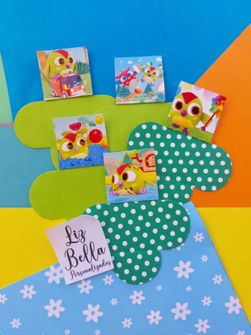 Forminhas para doces HopHop, a Coruja 100 Unidades