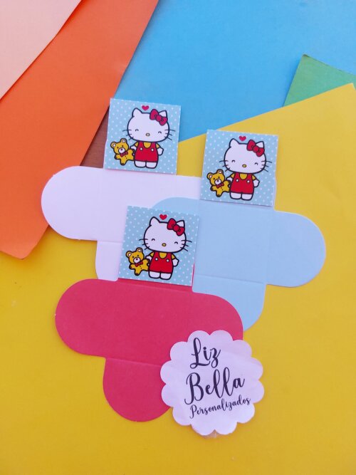 Forminhas para doces Hello Kitty 100 Unidades