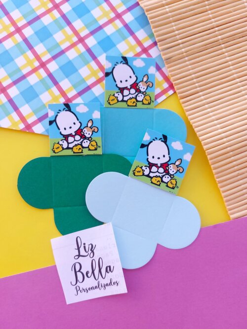 Forminhas para doces Pochacco 100 Unidades